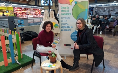 L'espai del Servei de Mediació al Mercat Central | Pere Gallifa